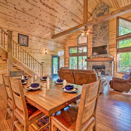 Creekside Broken Bow Cabin With Hot Tub And Fire Pit! Stephens Gap Bagian luar foto