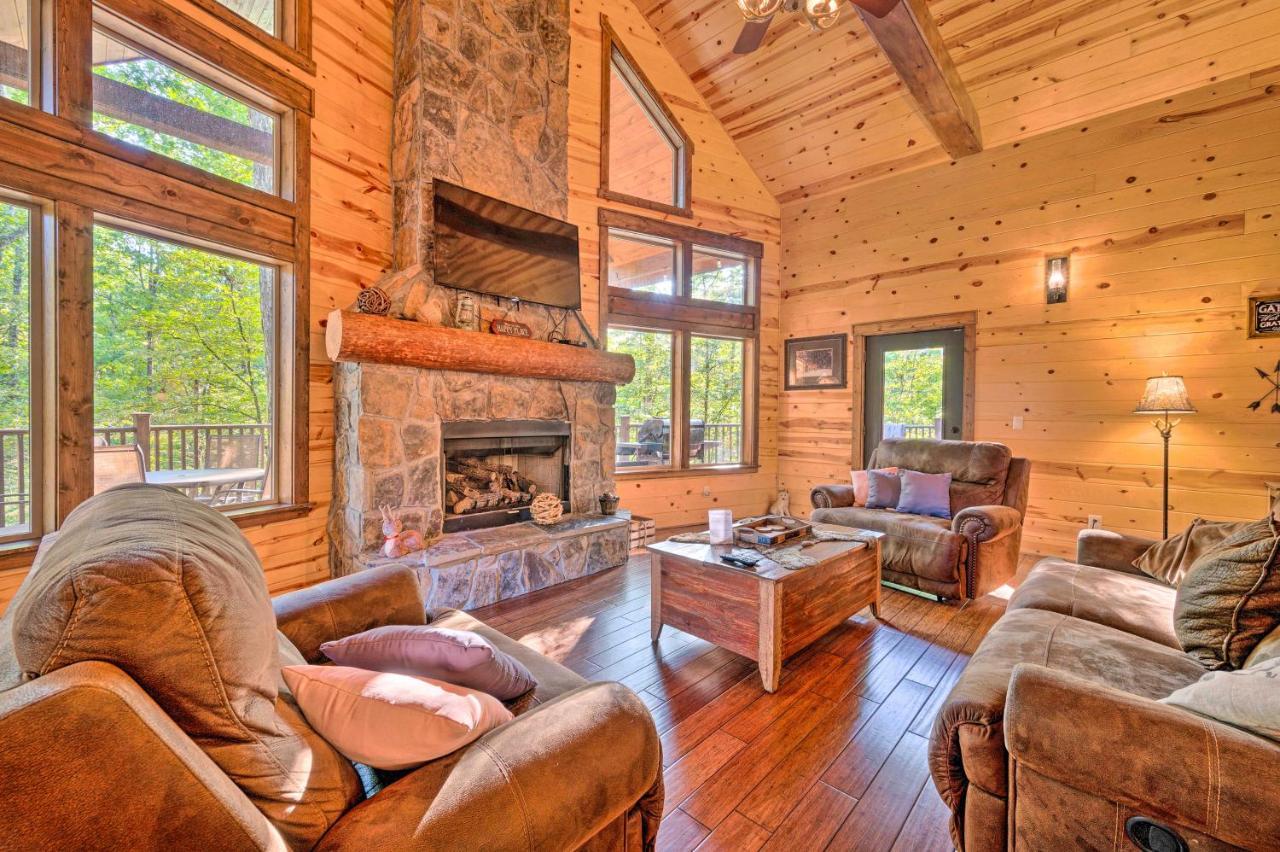 Creekside Broken Bow Cabin With Hot Tub And Fire Pit! Stephens Gap Bagian luar foto