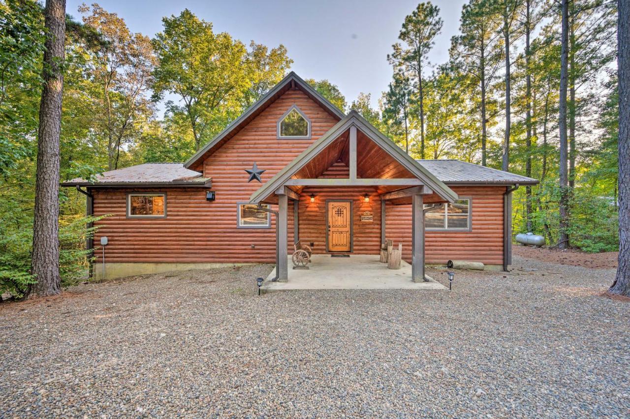 Creekside Broken Bow Cabin With Hot Tub And Fire Pit! Stephens Gap Bagian luar foto
