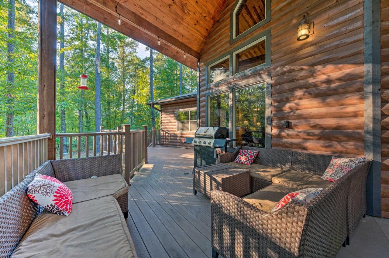 Creekside Broken Bow Cabin With Hot Tub And Fire Pit! Stephens Gap Bagian luar foto