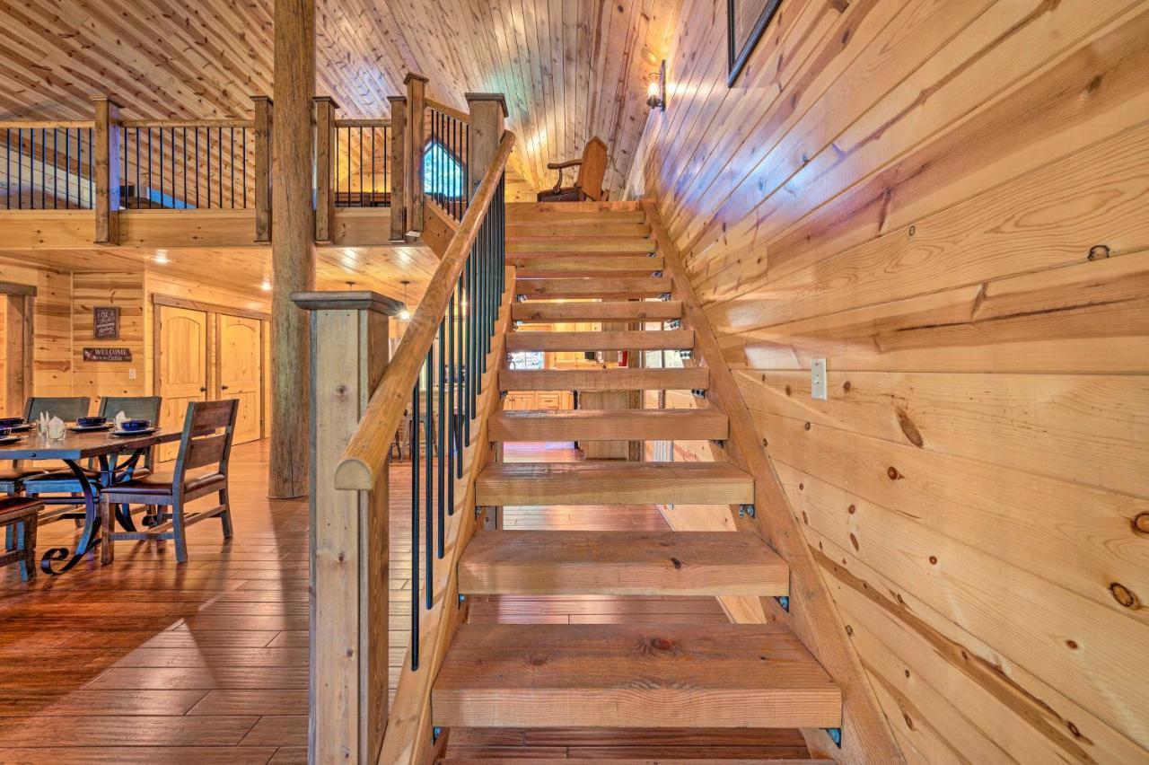 Creekside Broken Bow Cabin With Hot Tub And Fire Pit! Stephens Gap Bagian luar foto